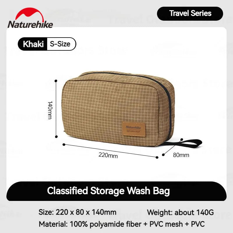 Naturehike SN03 Waterproof Dry Wet Hanging Toiletry Bag