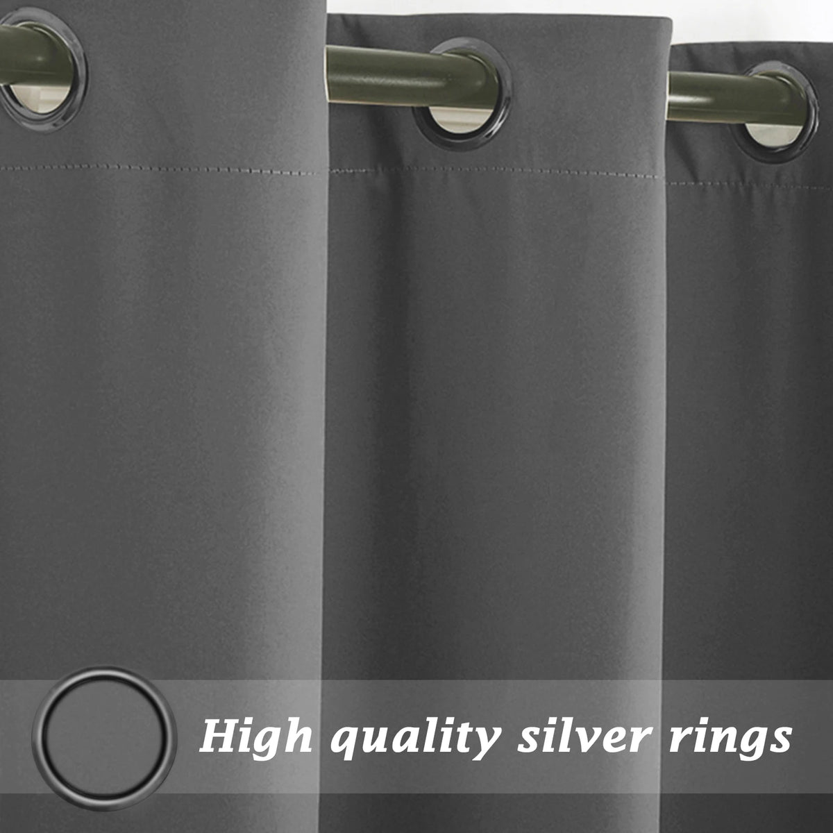 Waterproof Outdoor Blackout Curtains For Patio Pergola Gazebo