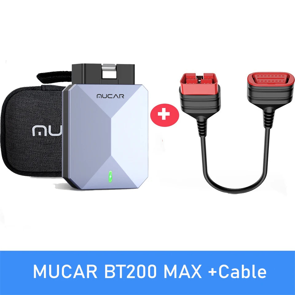 MUCAR BT200 OBD2 Car Diagnostic Scanner For Drivers With Lifetime Updates