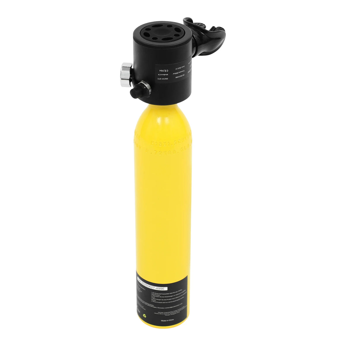 0.5L Mini Scuba Tank With Manual Pump And Strap For Diving