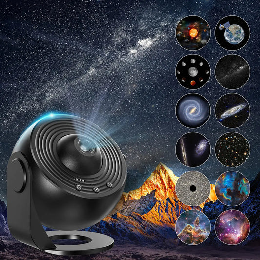 Mexllex Galaxy Star Projector LED Night Light With 13 Discs
