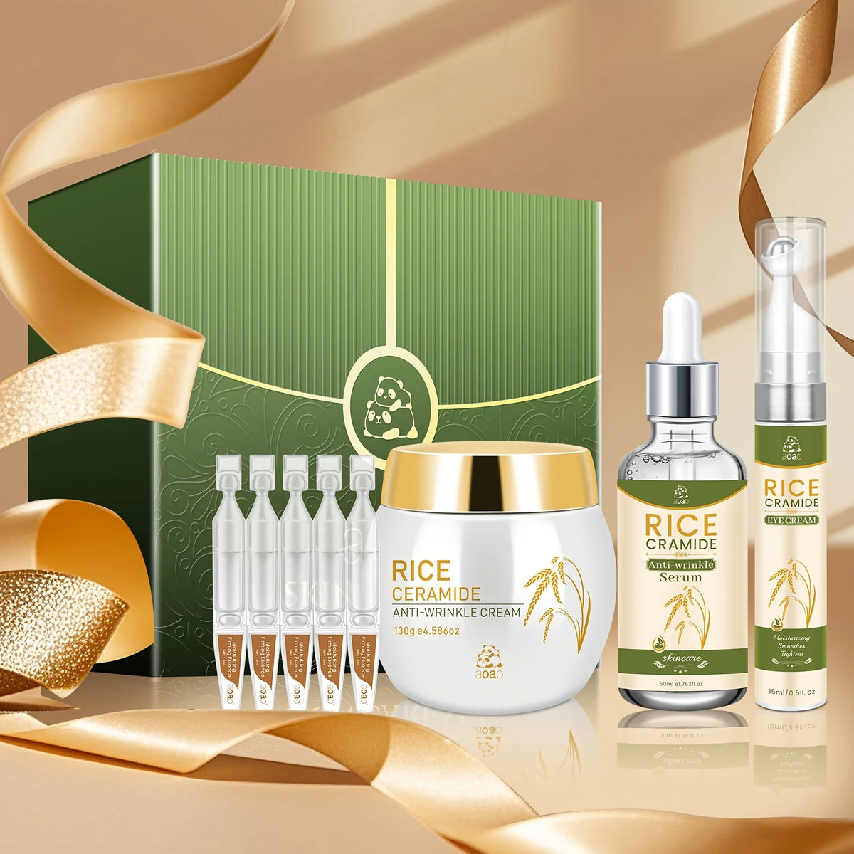 Aoao 23 Piece Anti Wrinkle Skincare Set With Hyaluronic Acid Collagen