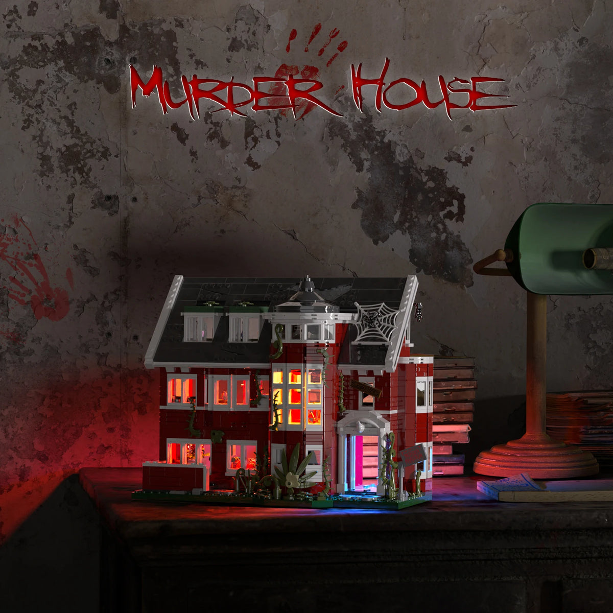 American Horror Story Murder House Building Blocks Home Decor Set