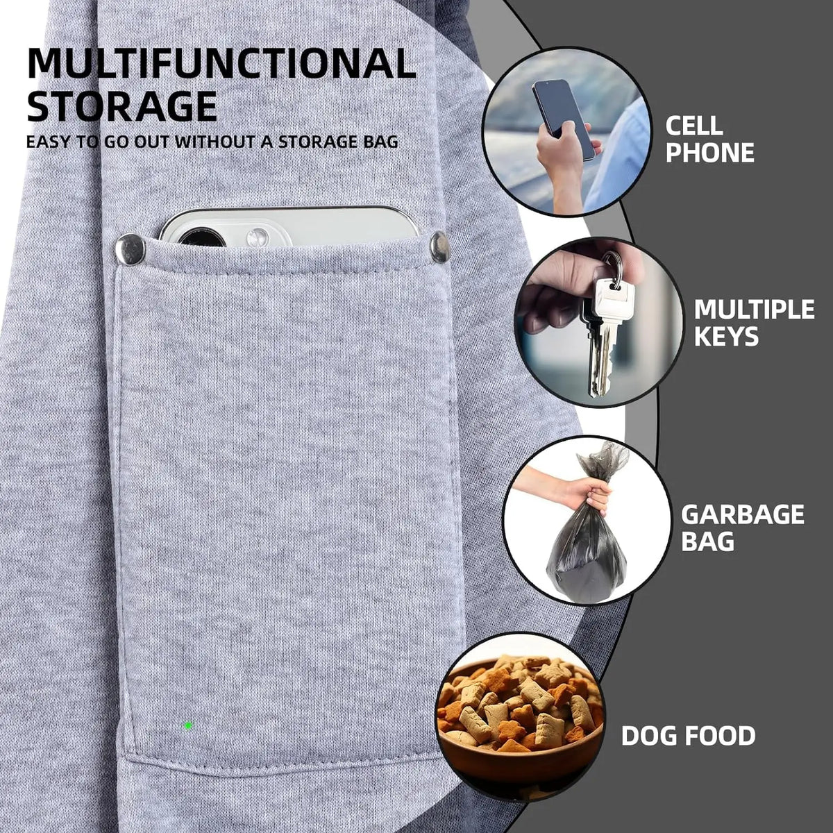 Handfree Dog Carrier Sling For Small Dogs And Cats Travel