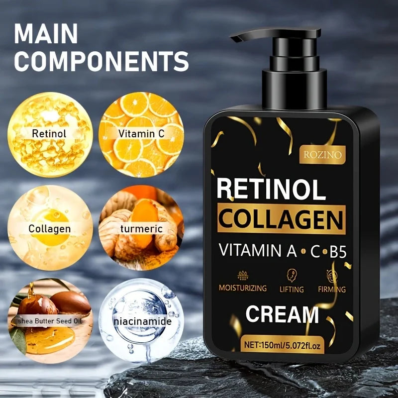 Retinol Collagen Face Cream With Vitamin C And B5