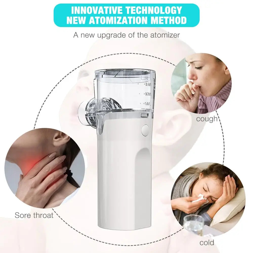 Portable Human and Pet Nebulizer Silent USB Inhaler