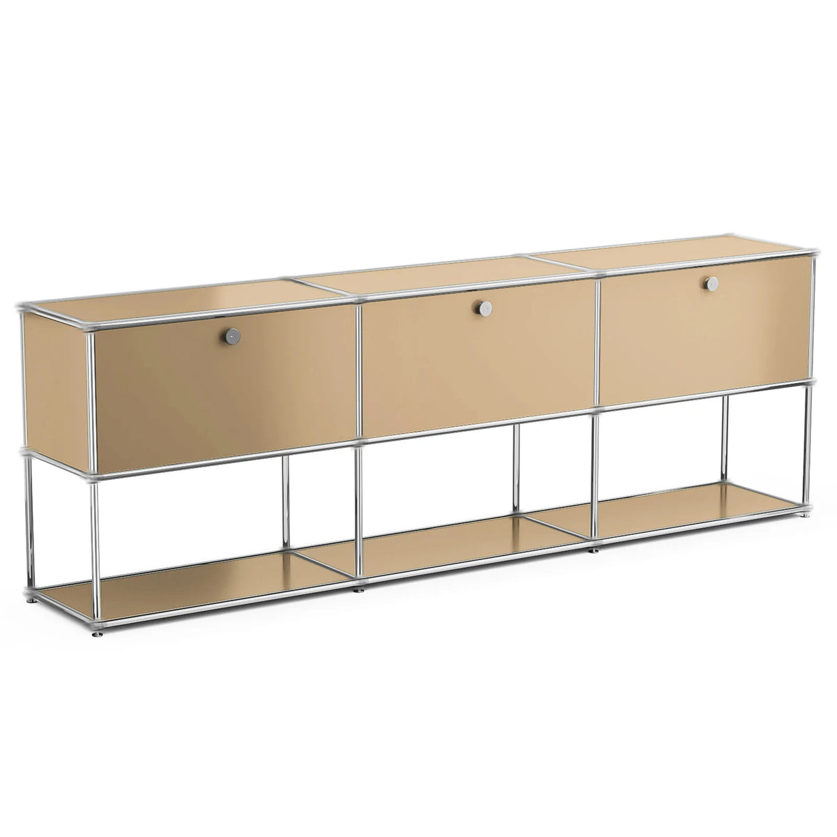 Modern Stainless Metal Storage Cabinet For Home Office Organization