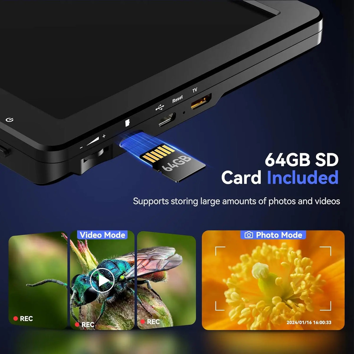 DM9 Max Digital Microscope With LCD Screen For Soldering And Inspection