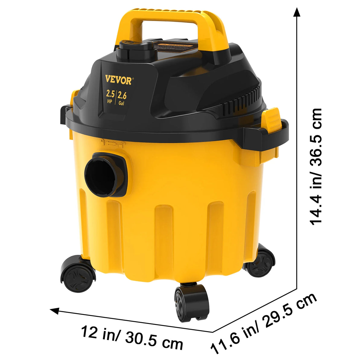 SucceBuy Wet Dry Vac With HEPA Filter 3 In 1 Portable Blower For Garage