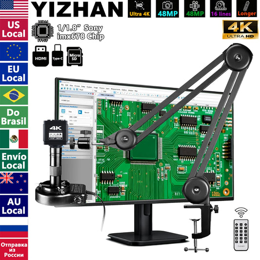 KuaiQu Pro 4K Digital Microscope 150X For PCB Repair