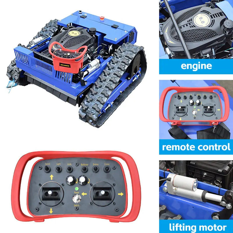 Relymg Ultimate All Terrain Robot Lawn Mower For Backyards