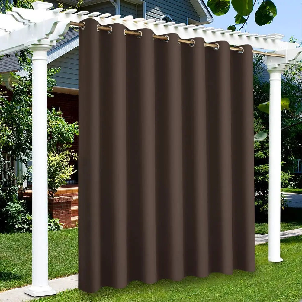 Waterproof Outdoor Blackout Curtains For Patio Pergola Gazebo