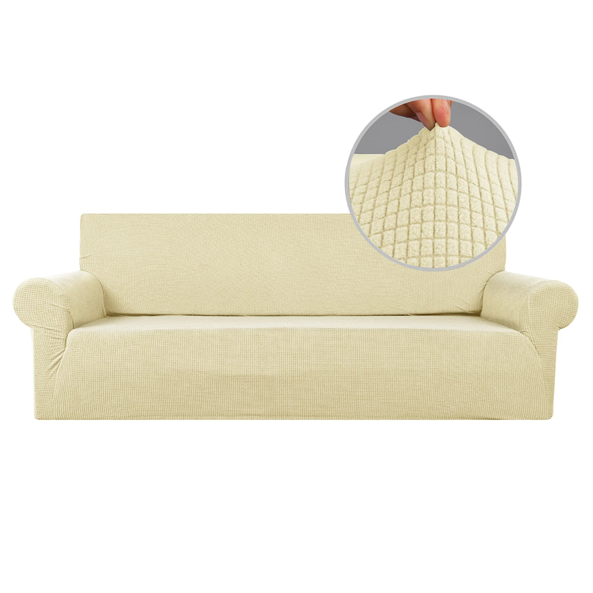 Stretch Jacquard Couch Cover Washable Pet Friendly Furniture Protector