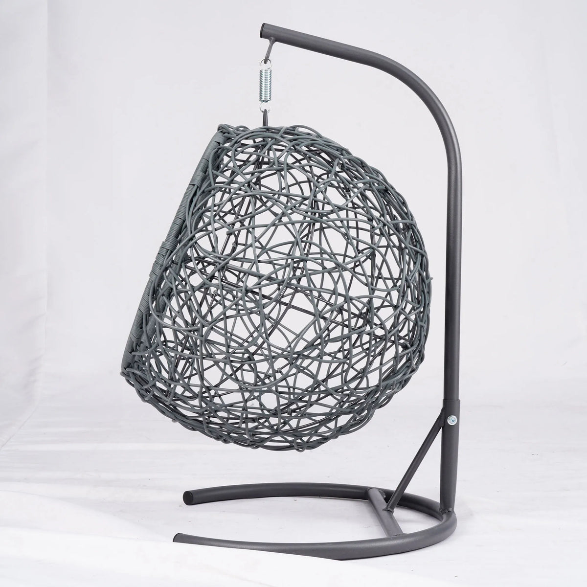 Cozy Cat Swing Bed With Sturdy Stand And Plush Lounge Area